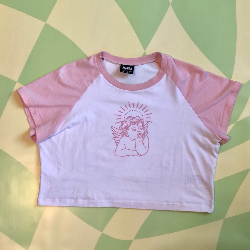 Minga London angel baby tee